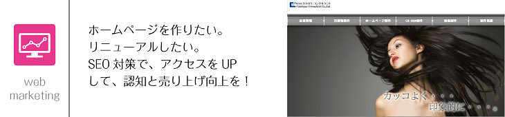 ホームページ/web制作|カタログ・コンサルタント